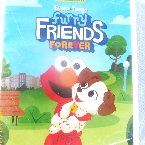 DV5 - Sesame Street Elmo Tango FURRY FRIENDS FOREVER DVD Cartoon Movie Kids - Picture 1 of 3